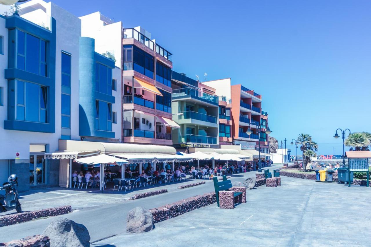 Melenara Beach Avenue Apt Shared Terrace Exterior photo
